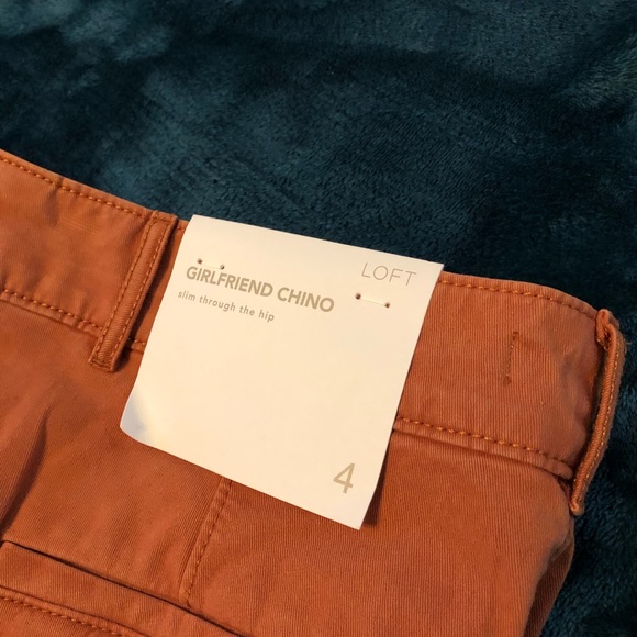 LOFT Girlfriend Chinos - Picture 4 of 12